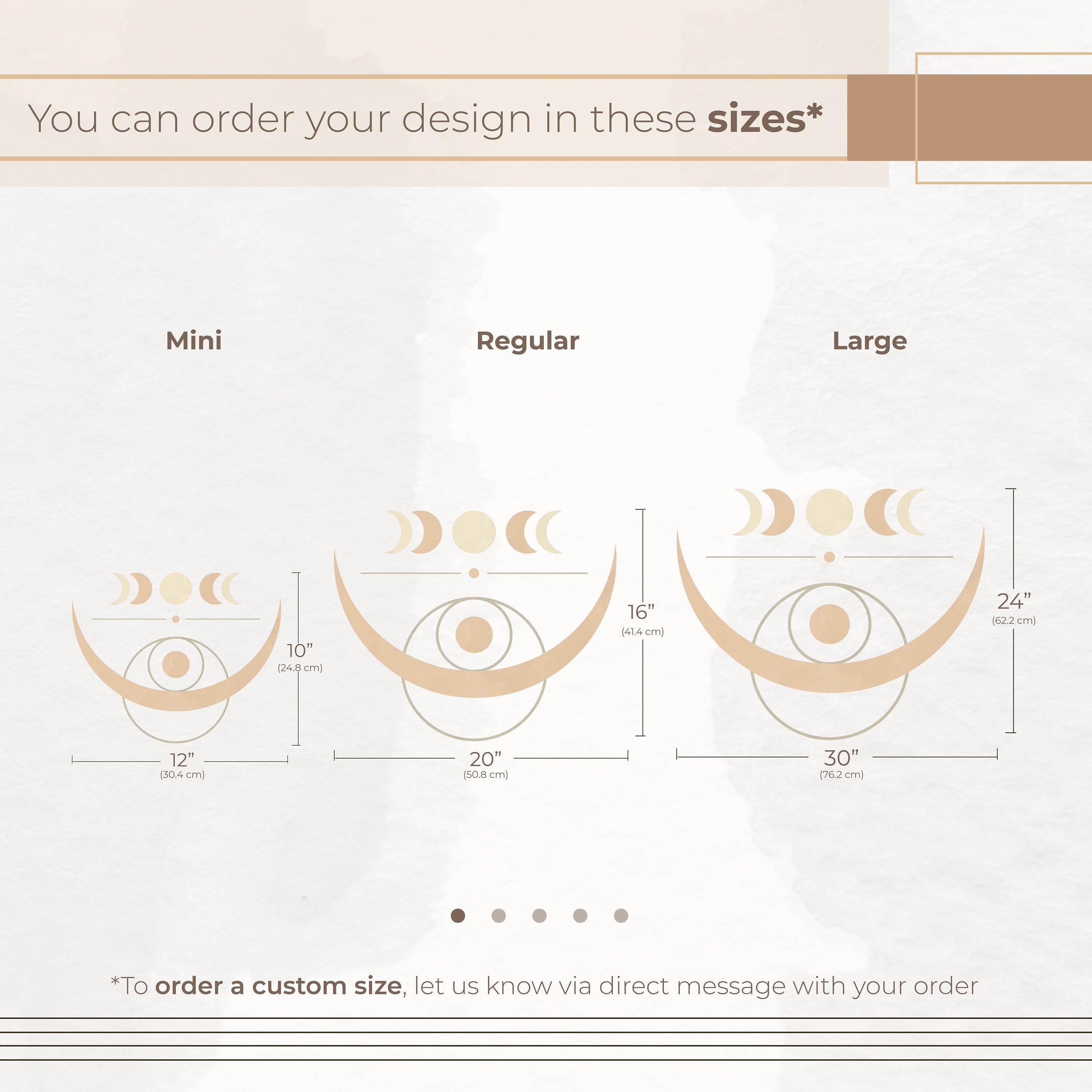 Fases Luna Adesivo de Parede - Decoração de Sala  - Autocolantes Decorativos - Papel de Parede Autocolante - Vinil Autocolante Luna  KA599