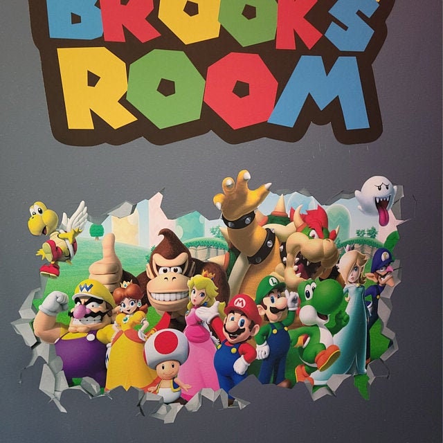 Custom Name Wall Decal Sticker Vinyl - Kids Decor Room